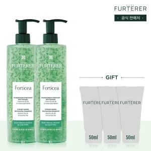 [르네휘테르](강남점)포티샤 슈퍼볼륨 샴푸 600ml 듀오(+랜덤 샴푸 50mlX3 증정)
