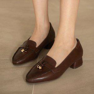 [분홍코끼리] 프랑스 골드 펌프스(3cm)