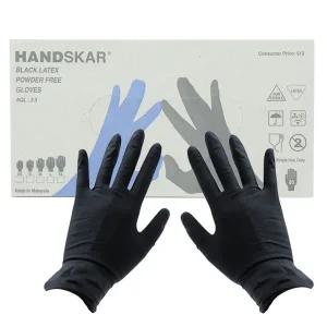 핸드스카 블랙 장갑 10쌍 1Box 염색 파마 매직 미용