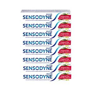 센소다인 시린이케어 치약 오리지날 플러스, 100g, 8개