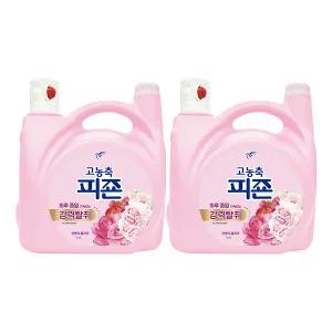 피죤 고농축 섬유유연제 대용량 섬유유연제 로맨틱플라워 5.5L, 2개