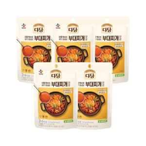 다담 사골 부대찌개 양념 130g x5개