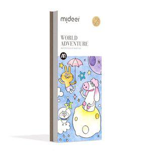[키움하우스][생각] 수채화 워터 컬러링북 어드벤처 수채화 도안 색칠공부 취미미술 스케치북 드로잉