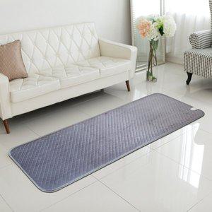 [한일]55X180cm 4인용 극세사 쇼파매트 전기방석 전자파차단 온열매트(알뜰 취침기능 온도조절) YH-401