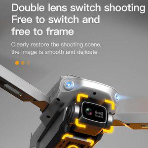 드론 drone  S11 Pro GPS 8K 전문 HD UAV 듀얼 카메라 5G 와이파이 FPV 브러시리스 모터 접이식 쿼드콥터 R