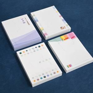 지멋대로 전통 한지 메모지(8 x 10.6cm) 떡메모지 외국인선물 여행 기념품 한국 일러스트