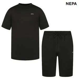 [롯데백화점]네파 공용 올인원 티셔츠+반바지 세트 (TEE+PANTS)-7JG5302