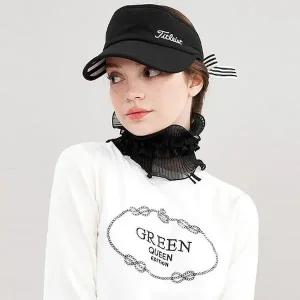 [체스골프]기획상품] 프릴 여성골프 레이스 넥워머 여성프릴넥워머 페이크넥워머