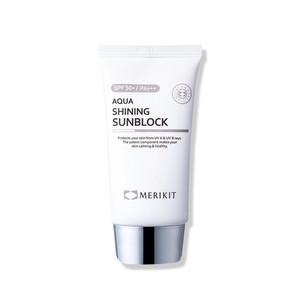 메리키트 아쿠아 샤이닝 선블록 60ml