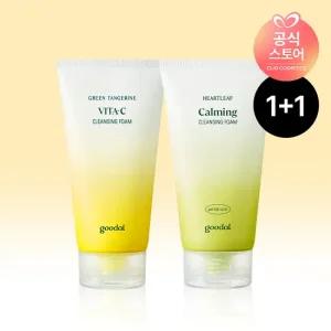 [1+1] 청귤 비타C 클렌징폼+어성초 진정 클렌징폼 (택2)