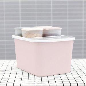 [가쯔]마카롱 쌀통 10Kg+마카롱 다용도 잡곡통 900ml 4개