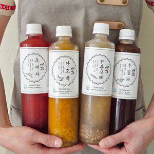 [1953 새벽] 속초 중앙시장 전통 식혜 단호박 수정과 오미자 음료 500ml