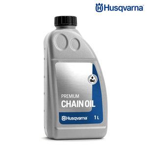 Husqvarna 미네랄 체인오일 (1L) 프리미엄 고점도 4계절 체인톱날 오일 엔진톱용