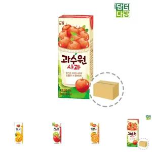 남양유업 과수원 사과 190mlx24개입/팩주스/팩음료/음료팩/쥬스팩/과일주스팩/과일음료/사과맛/사과주스