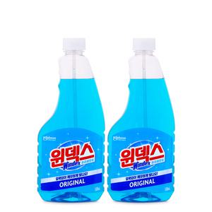 윈덱스 유리세정제 리필 500ml 3개