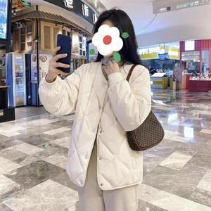 여성 레이어드 깔깔이 점퍼 누빔 경량 패딩 사무실 얇은 잠바