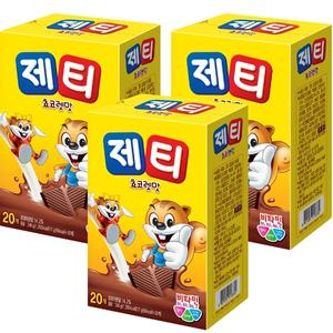 동서 제티 초코 스틱 20T x 3개