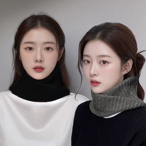 따스워머 니트 공갈 목티 페이크 넥워머 겨울 방한 목토시 목폴라 터틀넥