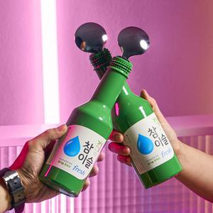 참이슬 숟가락 마이크 블루투스 노래방 무선 마이크 휴대용 스피커 M60 Soju