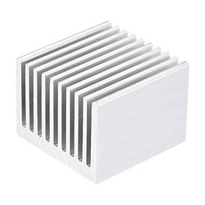 MECCANIXITY 전자 방열 쿨러 알루미늄 방열판 40x40x30mm CPU 실버 톤 팩 3개용