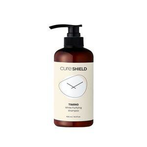 1+1+1큐어실드 타이밍 EP04 비듬 지루성 두피 완화 화이트 퓨리파잉 샴푸 500ml