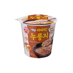 구수한누룽지 옛날 오뚜기 소컵 9개 즉석누룽지 가마솥누룽지 국산쌀누룽지
