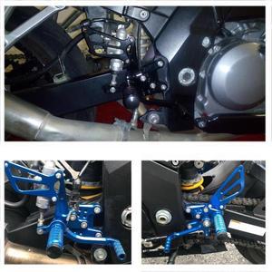 스즈키 GSXR 600 750 1000 K1K4 SV 650 SV650S SV1000/S 19982014 CNC 바이크 오토바이 발 페그 레스트 리