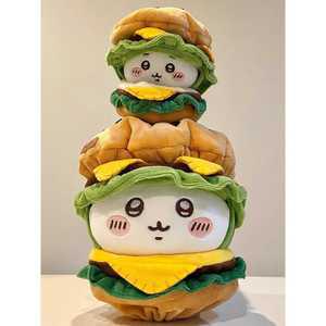 먼작귀 치이카와 하치와레 우사기 햄버거 인형