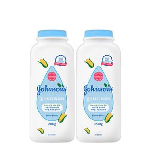 존슨즈 베이비 콘스타치 파우더 전분 99%함유 200g x 2개 무료배송