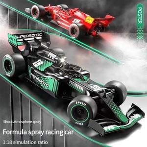 RC카 자동차 오토바이 모형 무선 조정 오프로드 드리프트 미니 F1 원격 제어 자동차 1:18 포뮬러 모델 레이