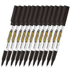 N 모나미 네임펜F 1.0mm 흑색 12EA