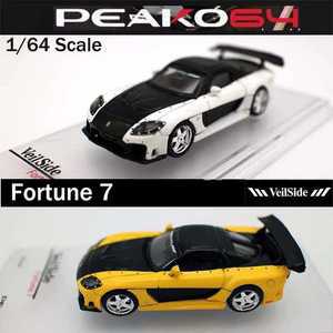 무선RC 자동차 Peako64 1/64 스케일 베일 사이드 포춘 7 다이캐스트 장난감