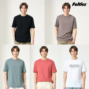 [Feltics] 펠틱스 25 SUMMER 남성 컴포터블 티셔츠 5종 (F505M)