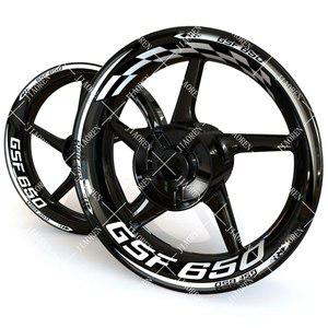 비닐 스즈키 GSF650 휠 스티커 데칼 GSF 650 Bandit 로고 세트