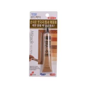 미라클 우드 흠집 보수제 우드필러 32ml 골든오크 (WFHPUE5)