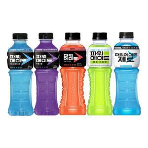 파워에이드 600ml 5종 각 4개씩 / 파워에이드+스칼렛스톰+퍼플스톰+파워에이드 제로