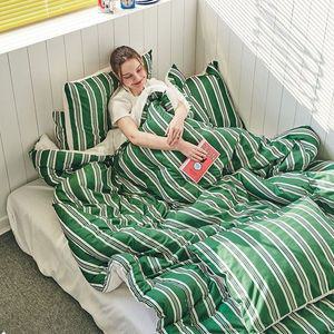 [NS홈쇼핑]라뽐므 마들렌 스트라이프 차렵이불+베개커버 세트 S/SS[35185090]