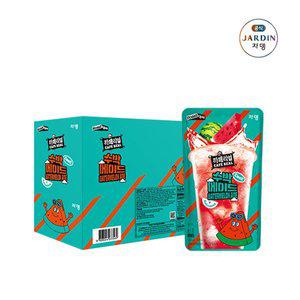 쟈뎅 까페리얼 수박 에이드 230ml 10개 편의점 파우치 아이스 음료