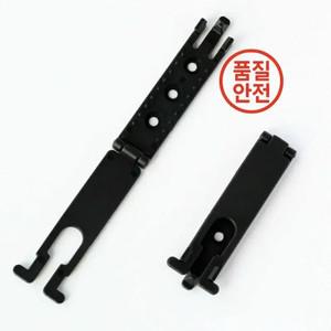 목수툴벨트1/2 pcs Molle-Lok Kydex 칼 클립 Scabbard 홀스터 배낭 전술 가방 K MOLLE 도구 부품