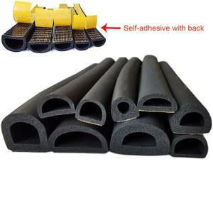 WEATHERSTRIP 스트립 방수 자체 소음 도어 접착 WINDOWS 씰링 방진 5M EPDM 방지 자형 자동차