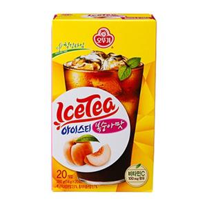 오뚜기)힐링타임 아이스티 복숭아 20T