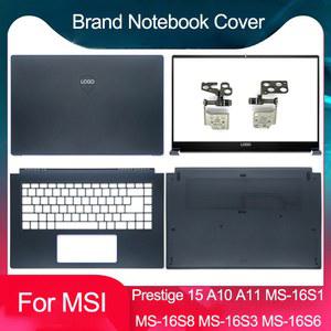 MSI PRESTIGE 15 케이스 파란색의 16S2 손목 뒷면 16S8 LCD 덮개 16S5 MS 받침대 새로운 하단 베젤 전면 16S7 기능 경첩 16S3 P15 16S1 16S6