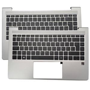 HP호환 ProBook 645 G8 640 노트북 키보드 팜레스트 상단 커버 스페인어 라틴 브라질 미국 영국