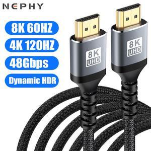 TV 노트북 PC 용 초고속 HDMI 케이블 PS4 PS5 Nintendo Switch 8K 60HZ 4K 120HZ HDR HDCP 5M 7M 1 2 3 5 7