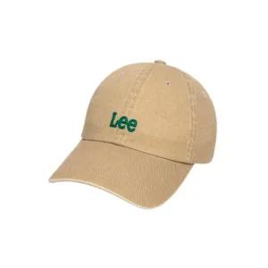 리 LEE 스몰 트위치 로고 피그먼트 볼캡 베이지 LE2501CA02BE 423380
