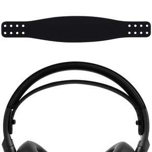 Geekria 실리콘 교체용 헤드밴드 패드 Audeze Maxwell 무선 게임용 헤드폰과 호환 가능 수리 부품검은색