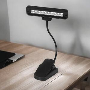 침대독서등 북라이트 스탠드 조명 무아스 10LED 보면대 악보 램프 독서등 책상등 루메나