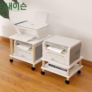 프린터 선반 이동식 복합기 책상 거치대 바퀴 테이블
