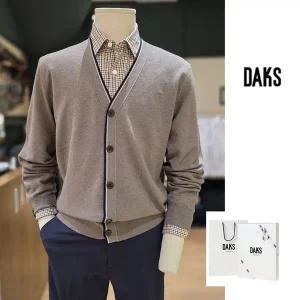갤러리아 25FW 닥스 배색 포인트 가디건 DLA1CD101W1O