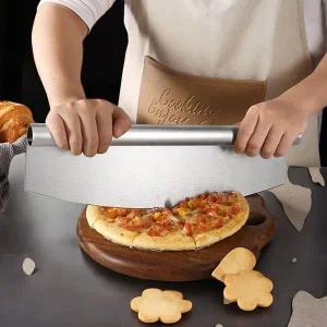 게더릭 WPUIDMEK 도우커팅 반달 피자칼 (30cm)